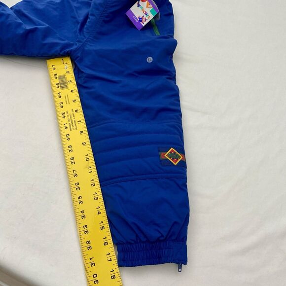VTG Gymboree Snow Ski Pants Rainbow Tag Pull On Winter Outdoor Blue Size XL - Picture 8 of 9